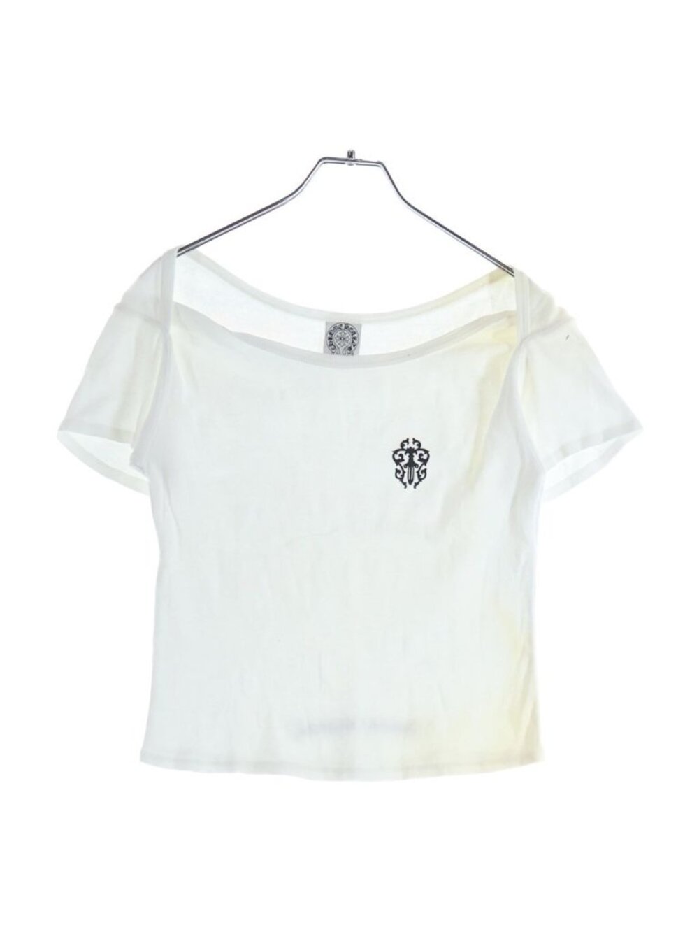 Chrome Hearts Vintage Vinedagger Short Sleeve Tee Embroidery T-Shirt White
